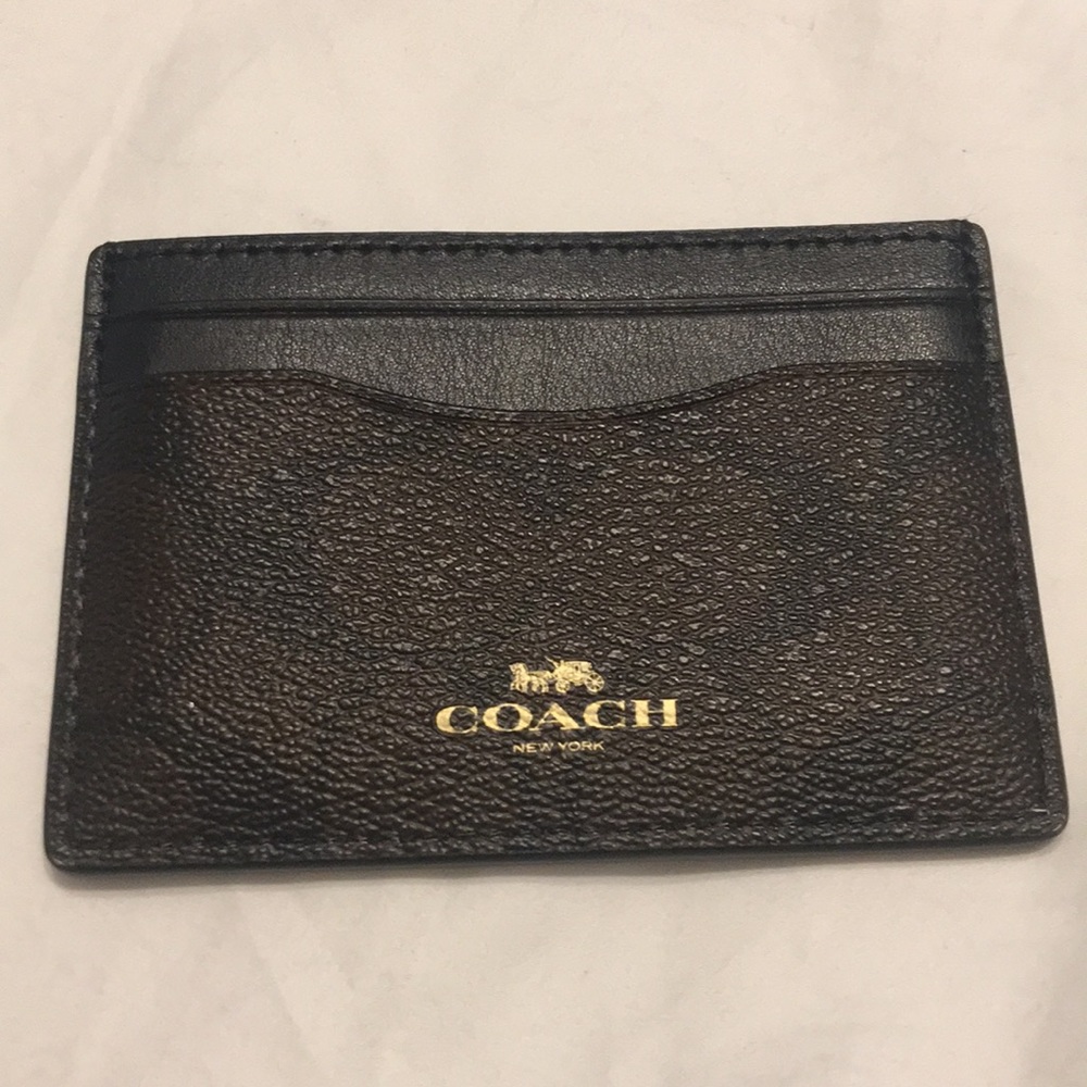 Coach Card holder Lightly Used